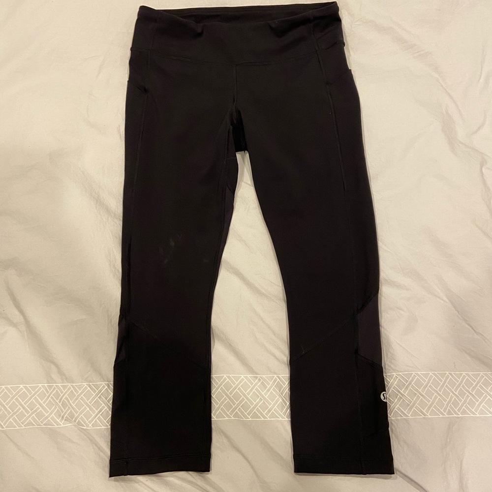 Lulu lemon black ankle leggings